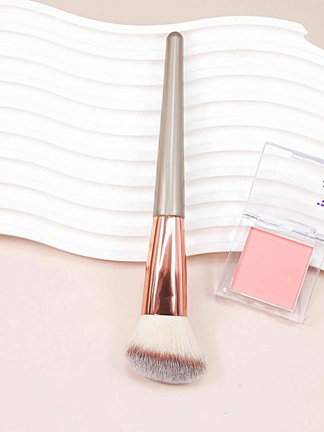 1pc High-Quality Makeup Brush Set For Blush, Loose Powder, Contouring, Beginner Friendly