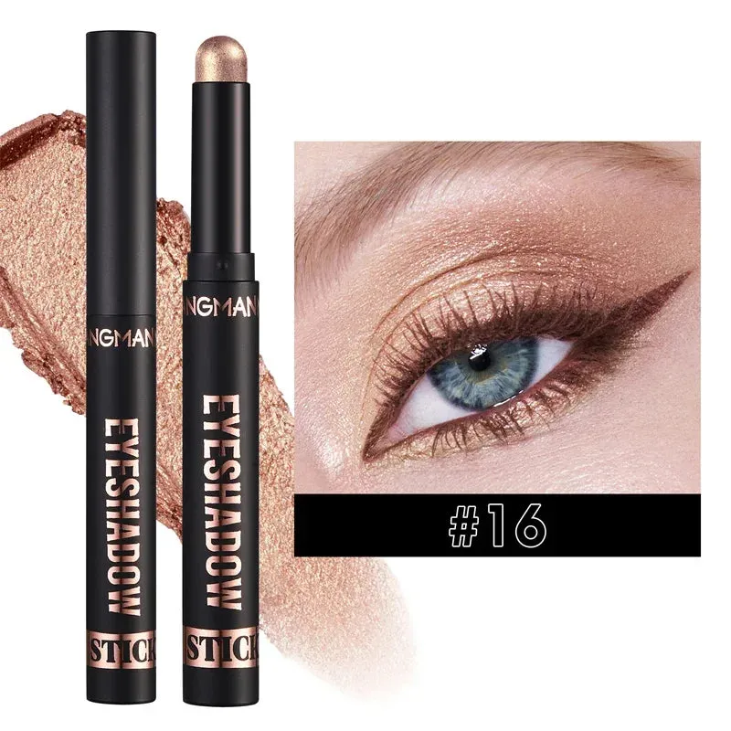 8 Color Waterproof Glitter Eyeshadow Pen