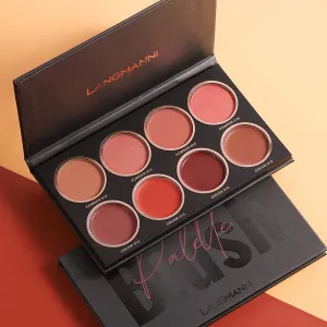 8 Colors Matte Light Luxury Blush Palette