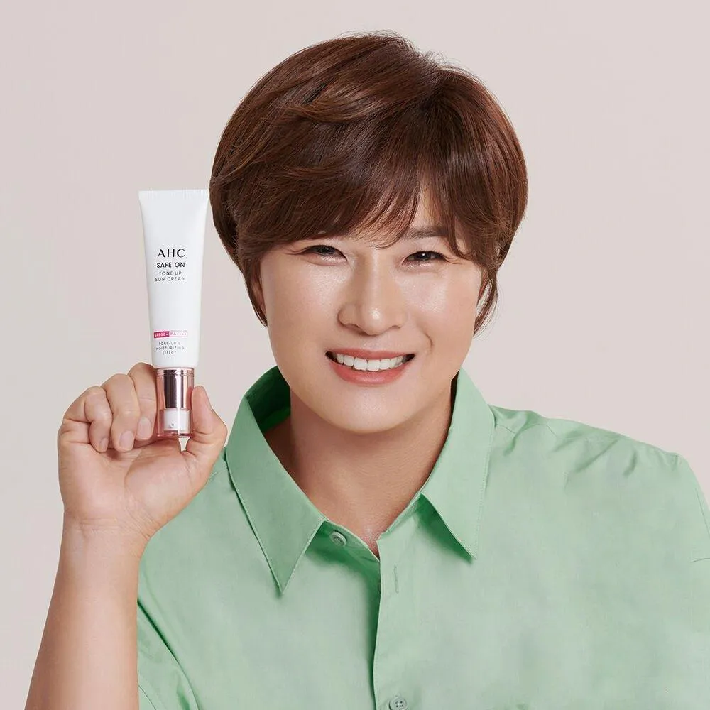 [AHC] Safe On Tone Up Sun Cream SPF 50  PA     50ml
