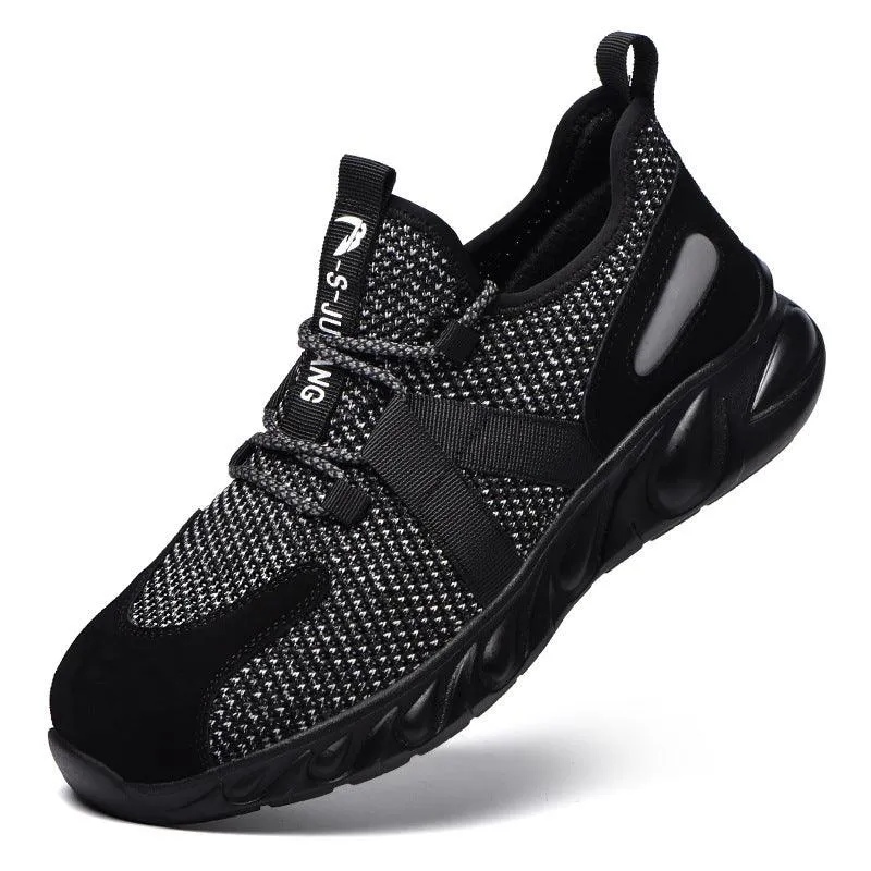 Anti-smash And Anti-puncture Lightweight And Breathable Work Shoes