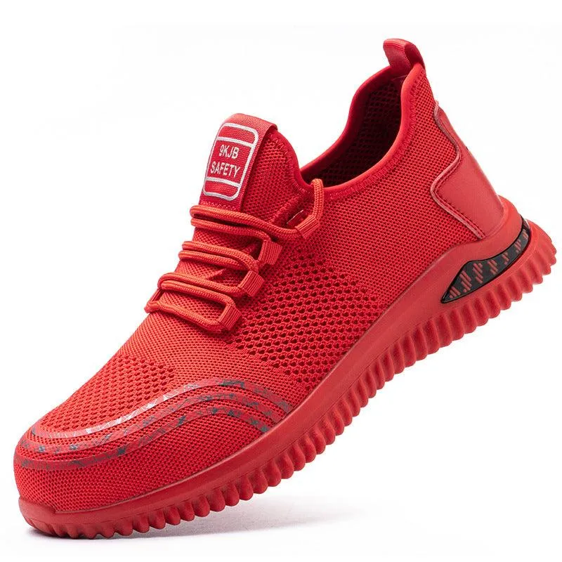 Anti-smash And Anti-puncture Lightweight And Breathable Work Shoes