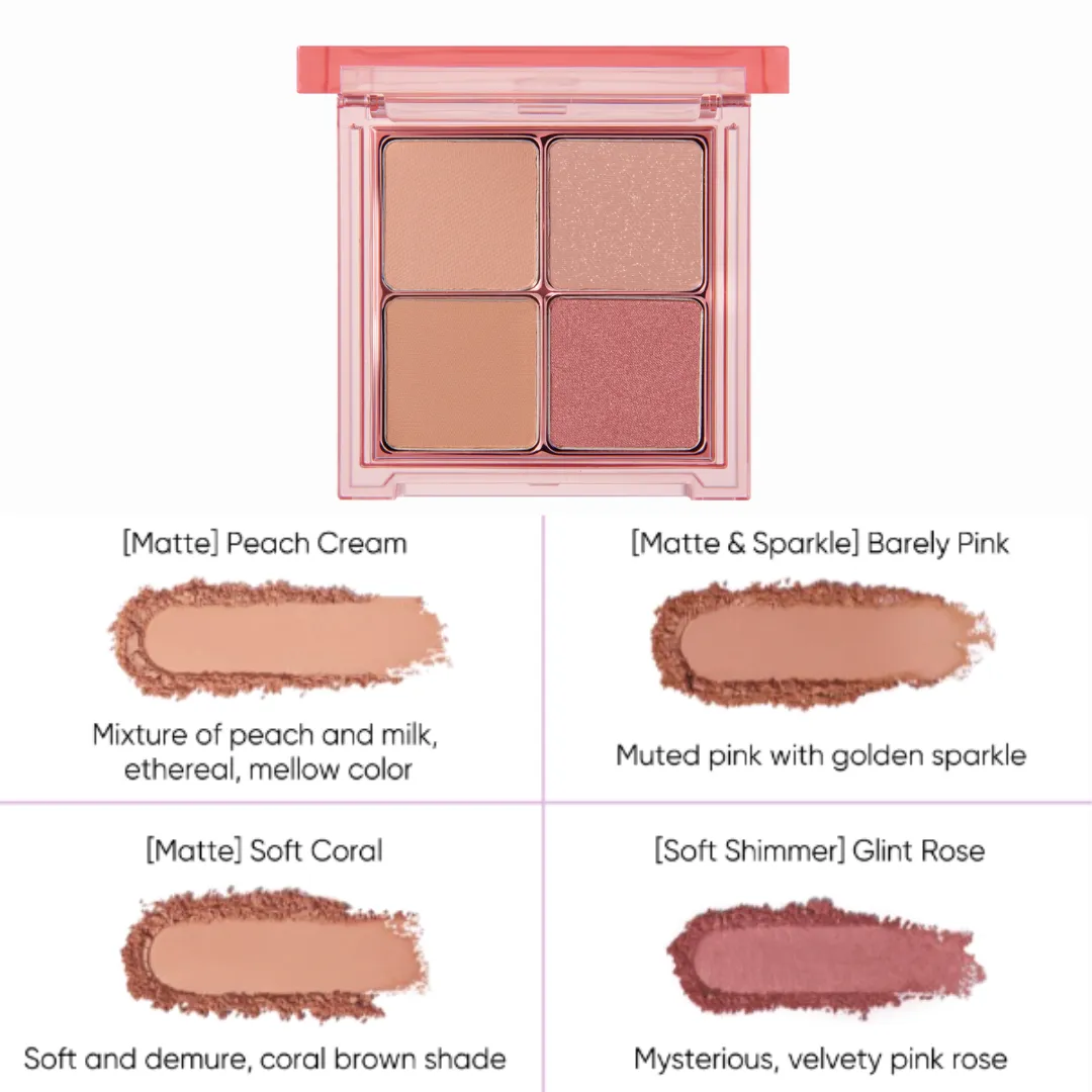 B. by BANILA Mood On Eye Palette (4 Colours)