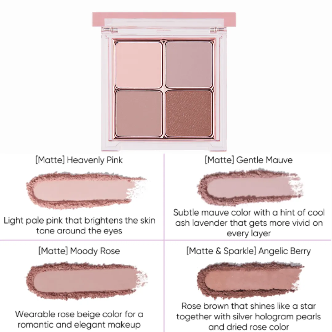 B. by BANILA Mood On Eye Palette (4 Colours)