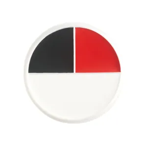 Ben Nye Red White and Black wheel