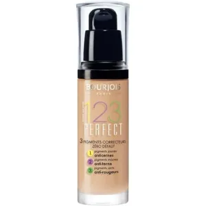 Bourjois 123 Perfect Medium Coverage Liquid Foundation 53 Light Beige 30 ml