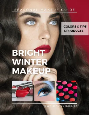 Bright Winter Color Season Makeup Guide