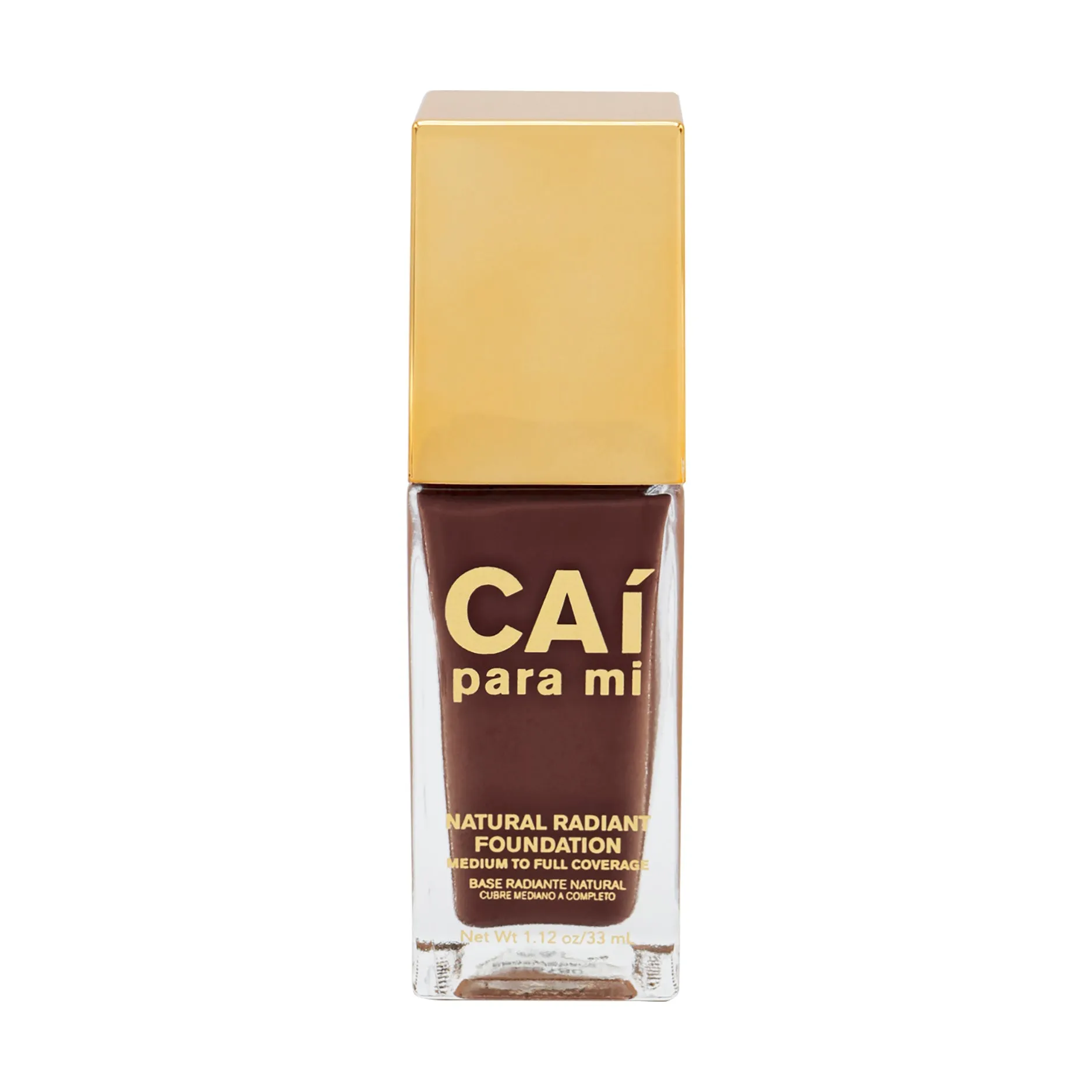 CAI PARA MI - Natural Radiant Foundation Mahogany - 1.12 fl oz (33 ml)
