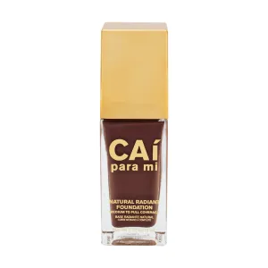 CAI PARA MI - Natural Radiant Foundation Mahogany - 1.12 fl oz (33 ml)