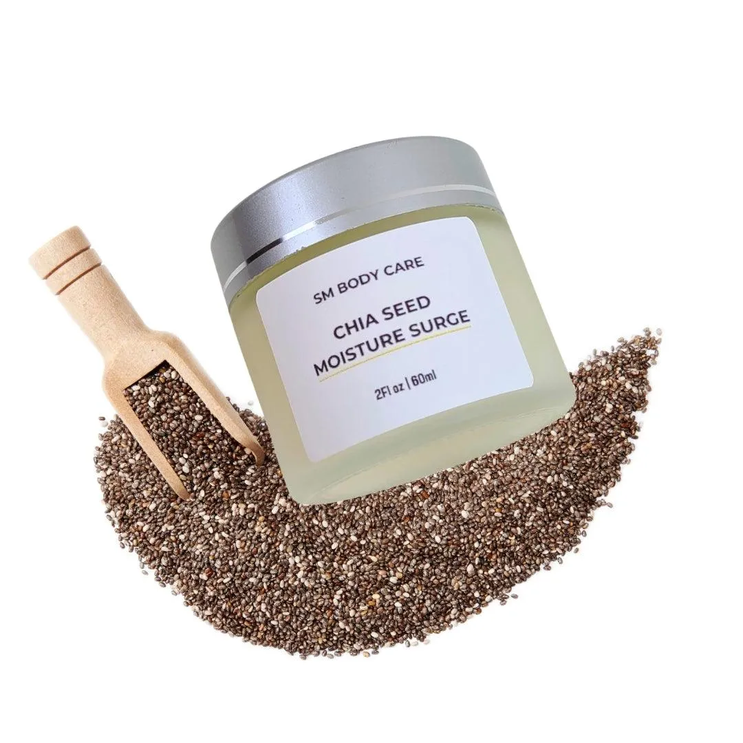 Chia seed moisture surge