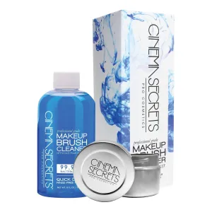 Cinema Secrets Prof Makeup Brush Cleaner Starter Kit 8 oz.