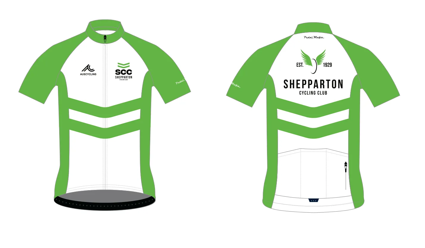 Custom Core Jersey (White) - Shepparton CC
