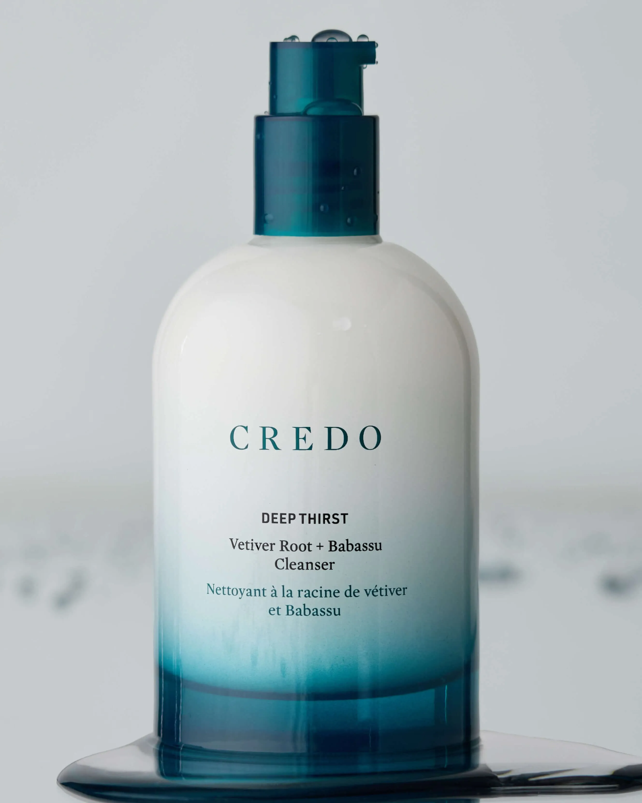 Deep Thirst Vetiver Root   Babassu Cleanser for Dry Skin