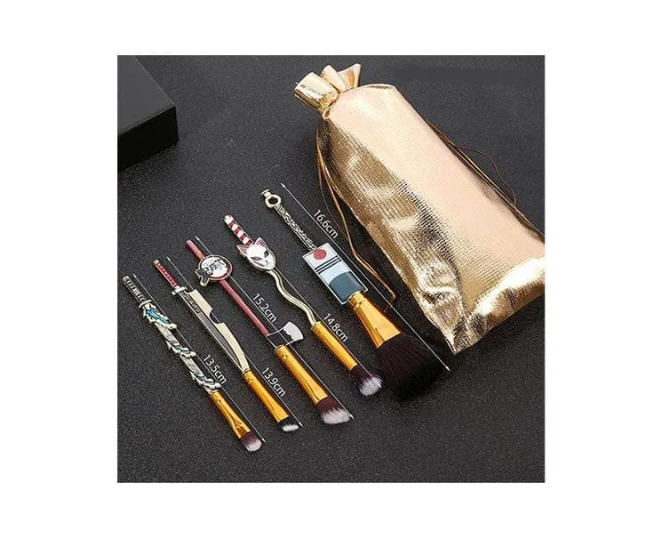 Demon Slayer: Make Up Brush Set (Black)