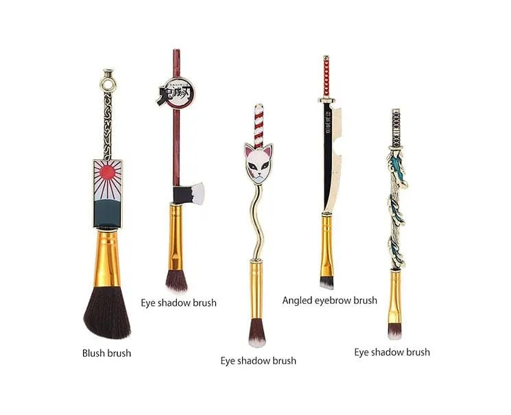 Demon Slayer: Make Up Brush Set (Black)