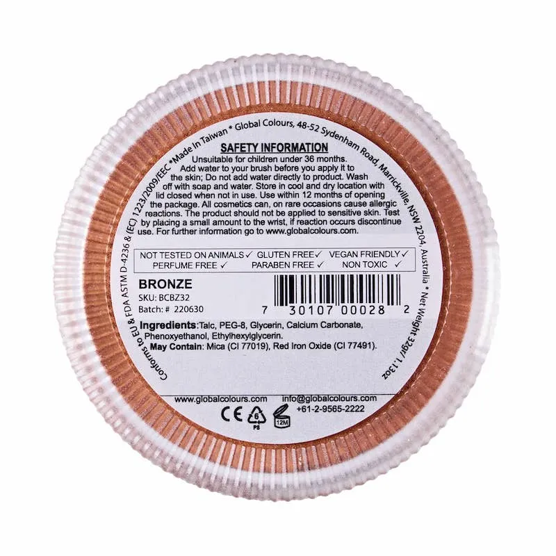 Global, Cream Blending Cake, Bronze