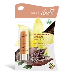 Iba Moisture Rich Lip Balm - Cocoa Vanilla