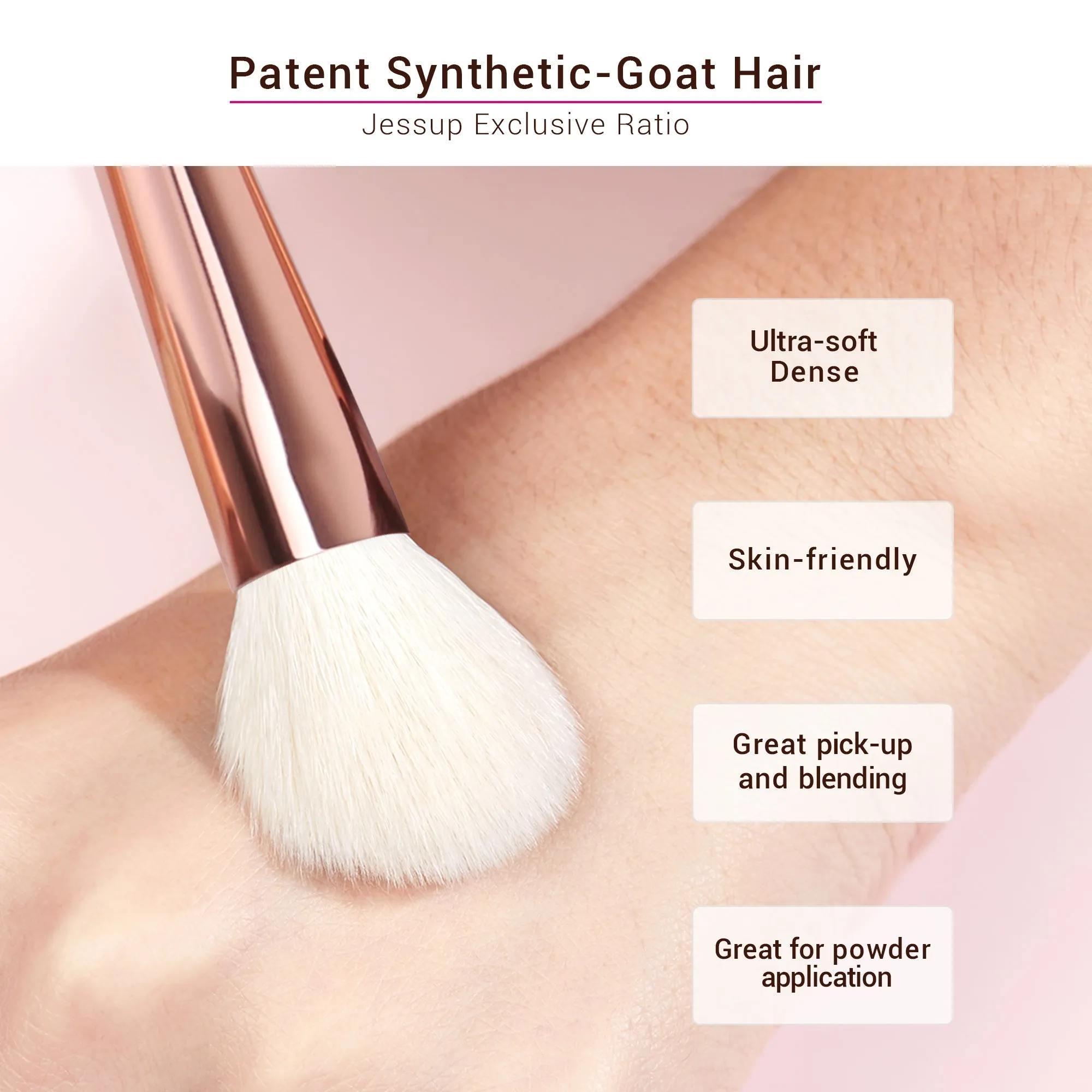 Individual 25Pcs Cosmetic Brush Kit T215
