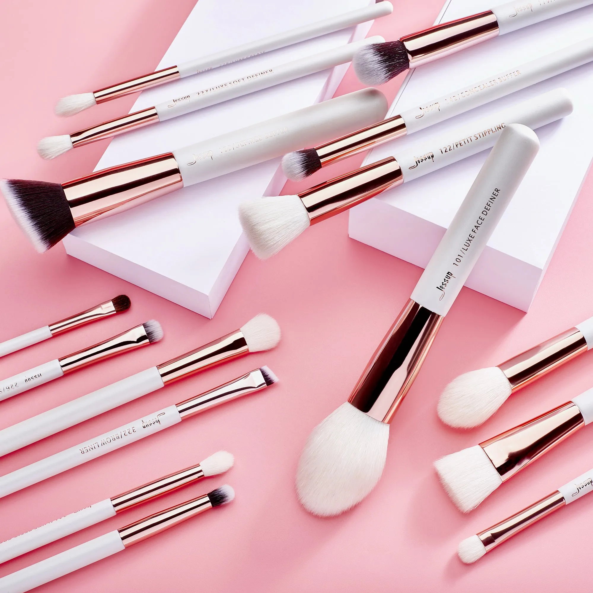 Individual 25Pcs Cosmetic Brush Kit T215