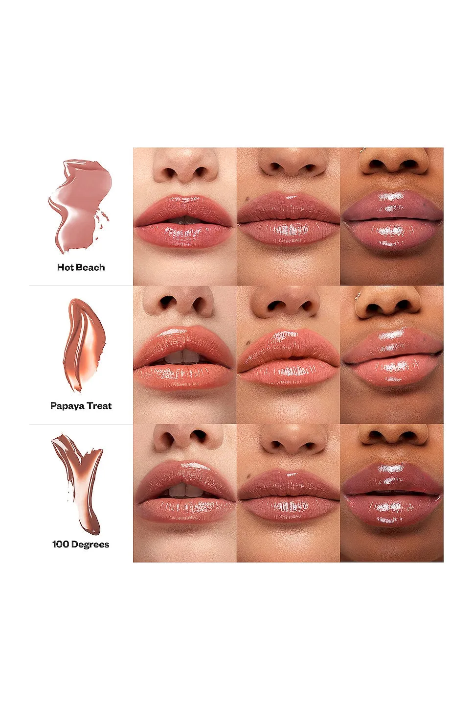 Kosas Wet Stick Moisture Lip Shine, Papaya Treat