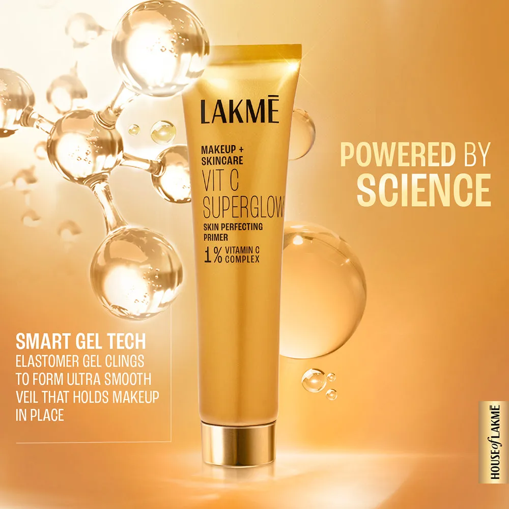 Lakmē VitC Superglow Primer, Tint & Concealer Trio