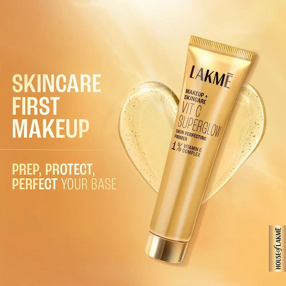 Lakmē VitC Superglow Primer, Tint & Concealer Trio