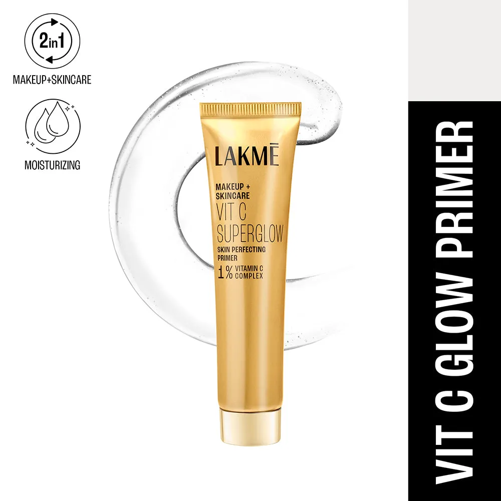 Lakmē VitC Superglow Primer, Tint & Concealer Trio