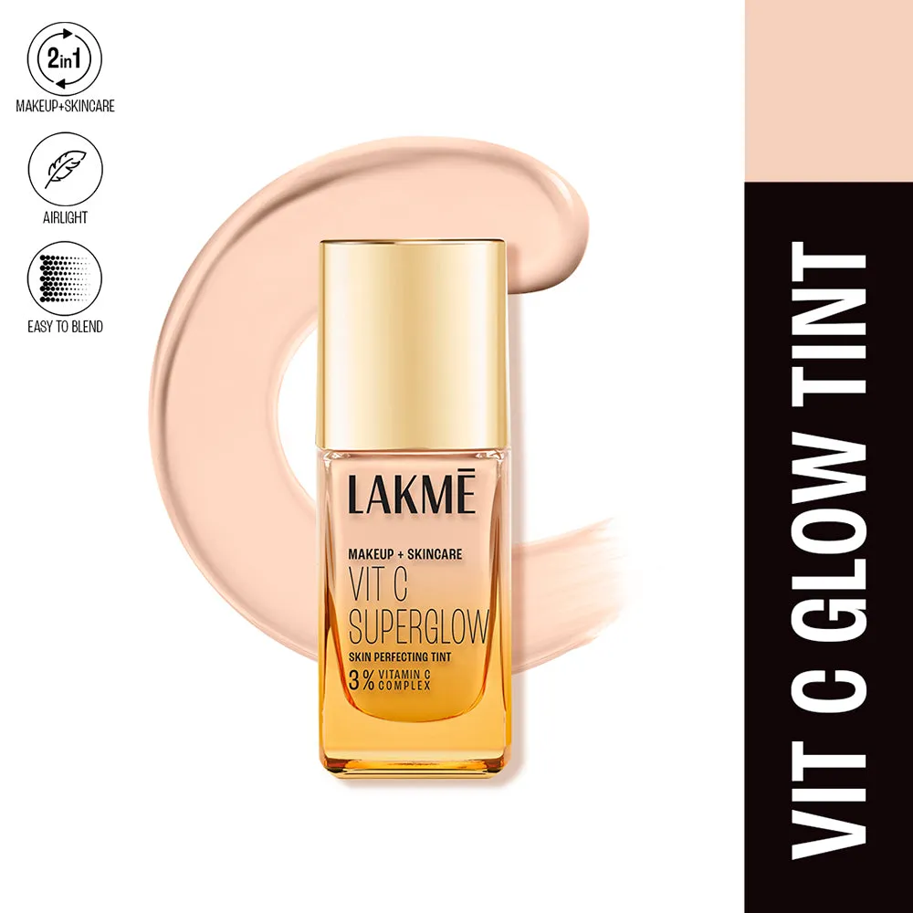 Lakmē VitC Superglow Tint   Makeup Remover Combo
