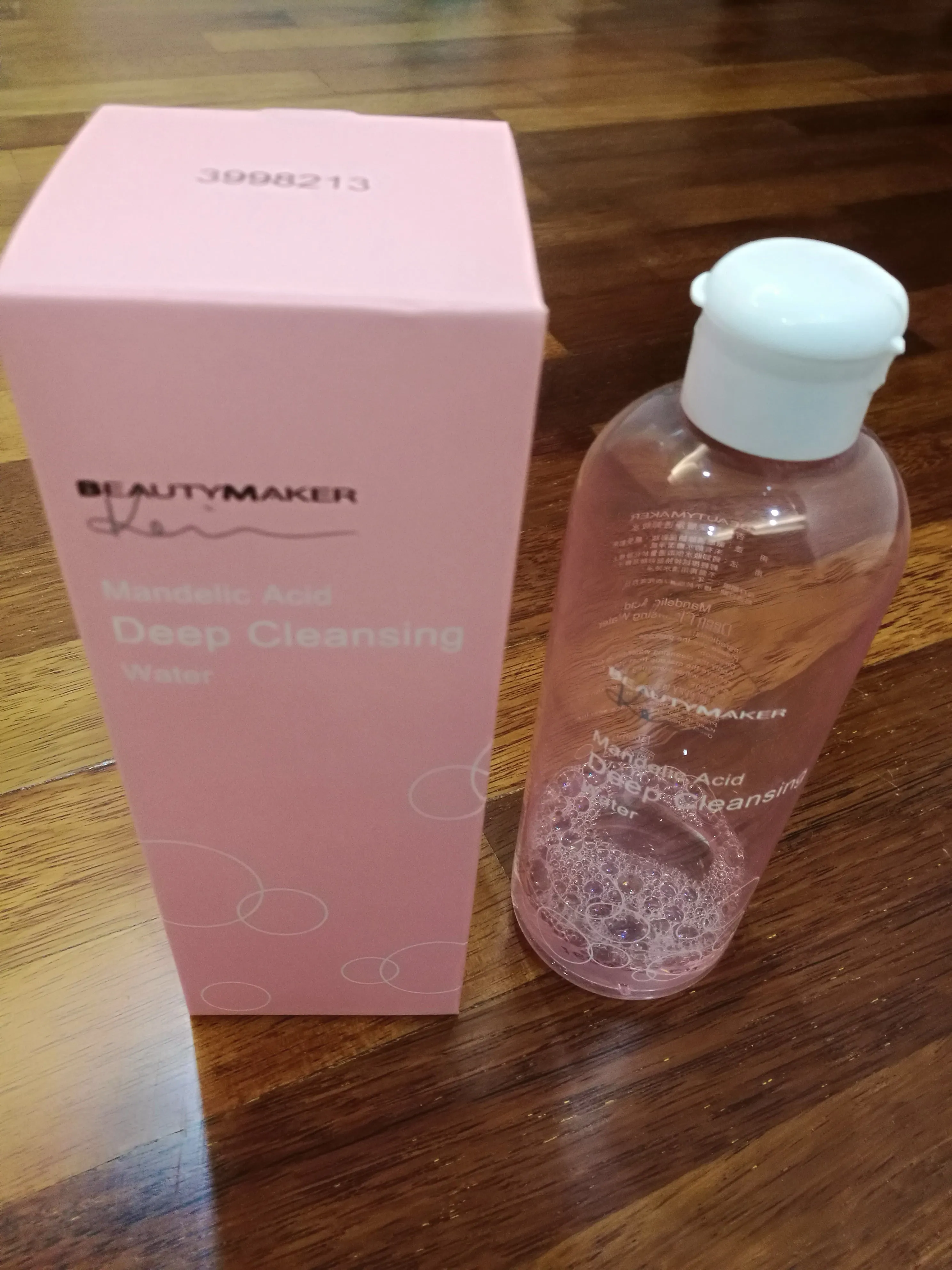 Mandelic Acid Deep Cleansing Water 杏仁酸深層淨透卸妝水