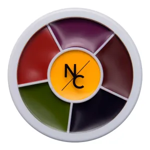 Narrative Cosmetics 6 Color Bruise Wheel Professional SFX Cream Makeup