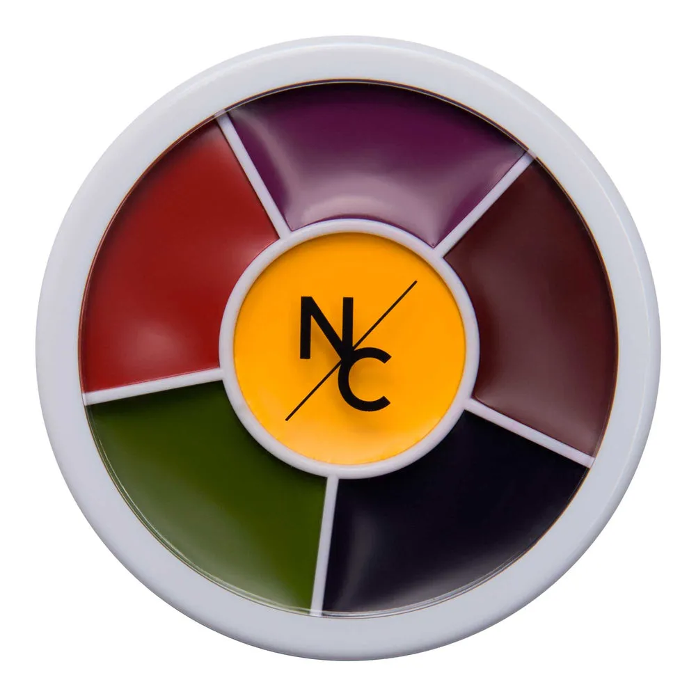 Narrative Cosmetics 6 Color Bruise Wheel Professional SFX Cream Makeup