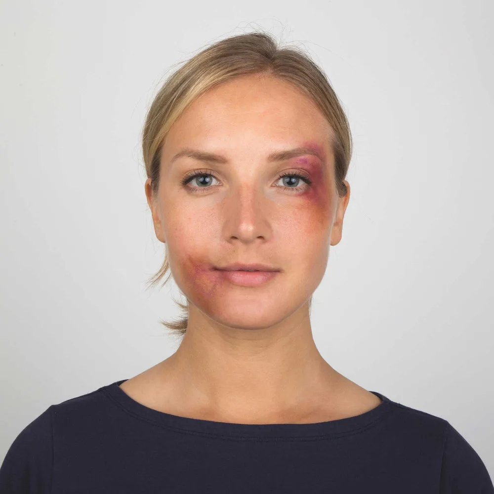 Narrative Cosmetics 6 Color Bruise Wheel Professional SFX Cream Makeup
