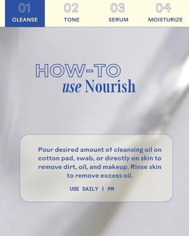 Nourish Lavender   MCT Cleansing Oil