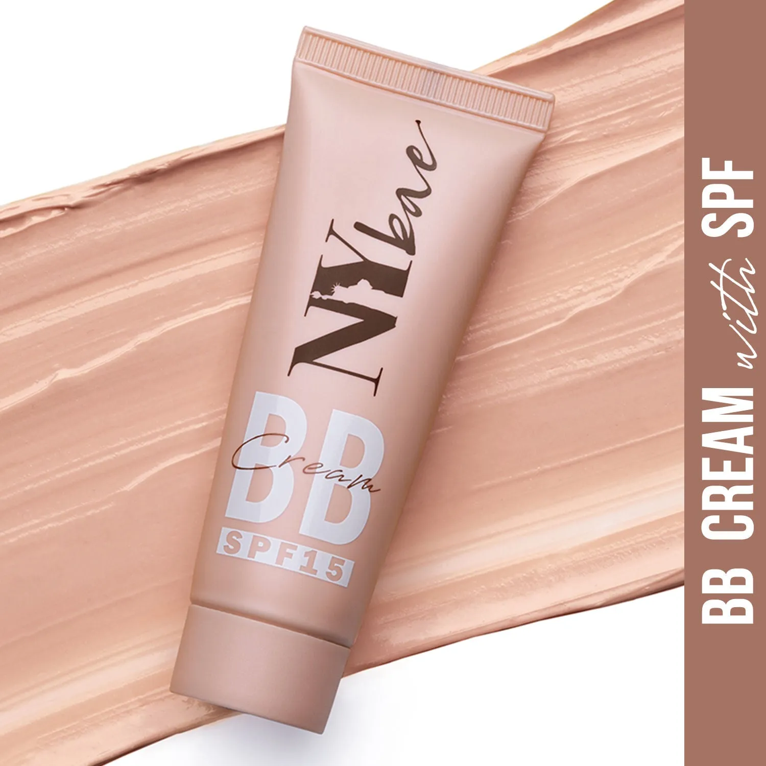 NY Bae BB Cream with SPF 15 - Vanilla 01 (25 g) | Very Fair Skin | Cool Undertone | Enriched with Vitamins | Covers Imperfections | UV Protection