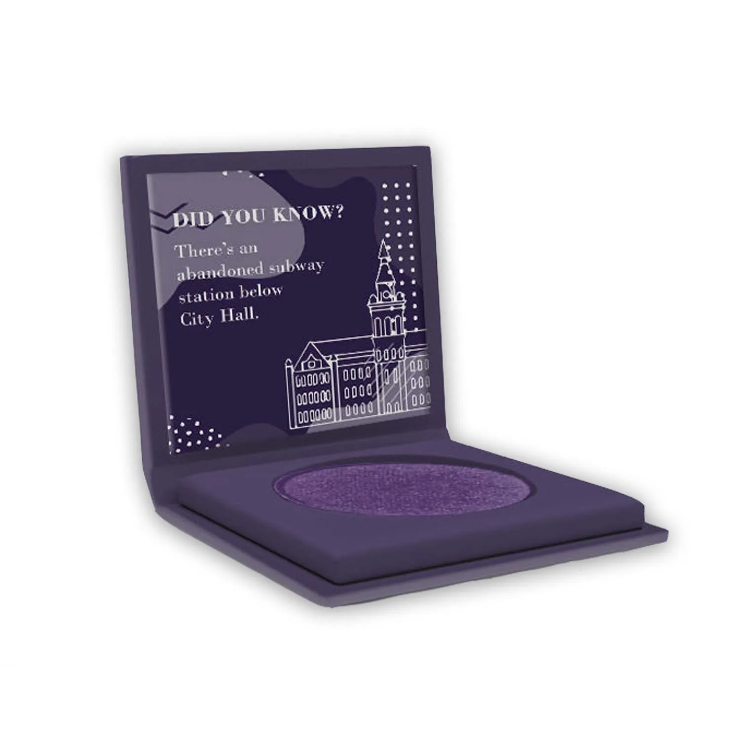 NY Bae Blinkin' Eyeshadow| Purple| Shimmer| Highly Pigmented- City Hall 1 (1.2 g)