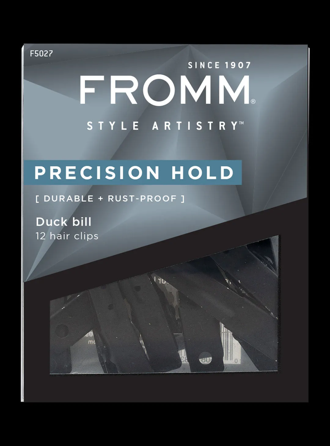 Precision Hold Duck Bill Clips 12-Pack
