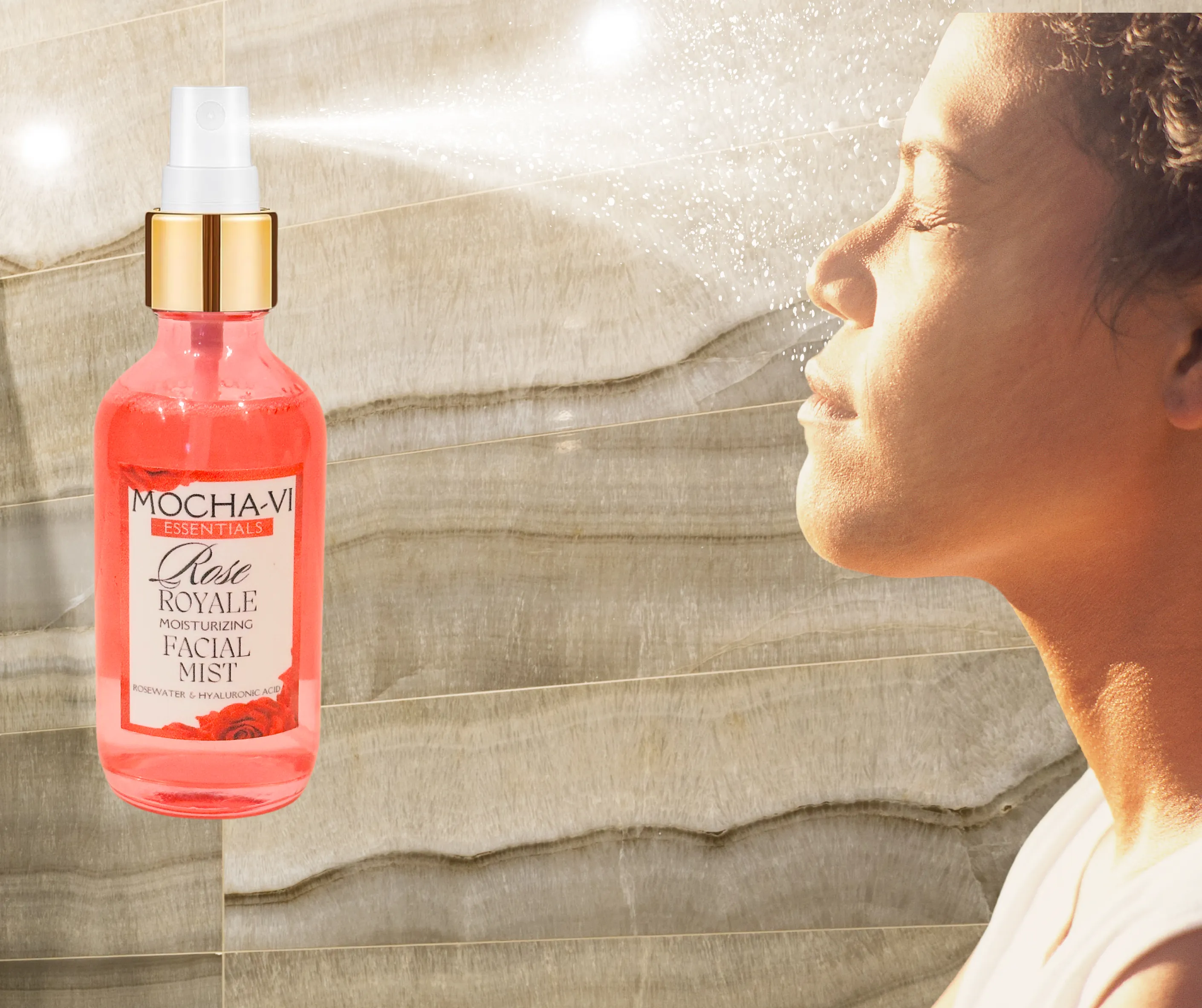 Rose Royale Mist with Rose Water & Hyaluronic Acid