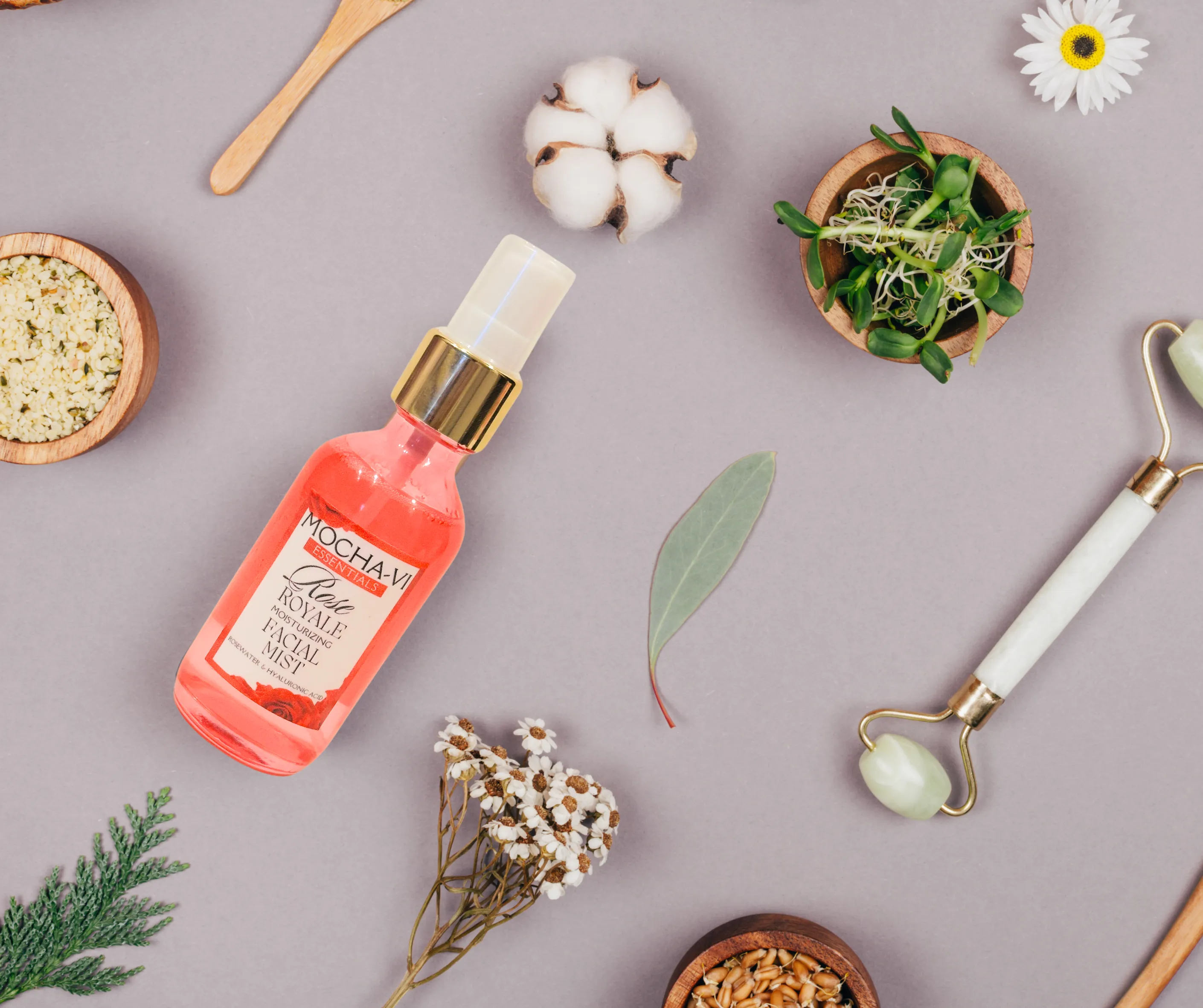 Rose Royale Mist with Rose Water & Hyaluronic Acid