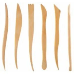 Royal - Potter's 6 PC Wooden Sculpting Tools Set