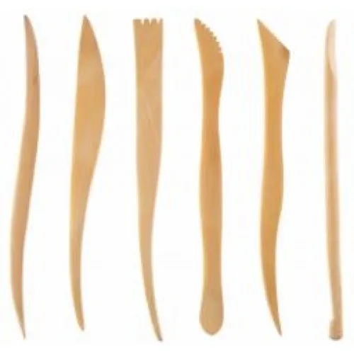 Royal - Potter's 6 PC Wooden Sculpting Tools Set