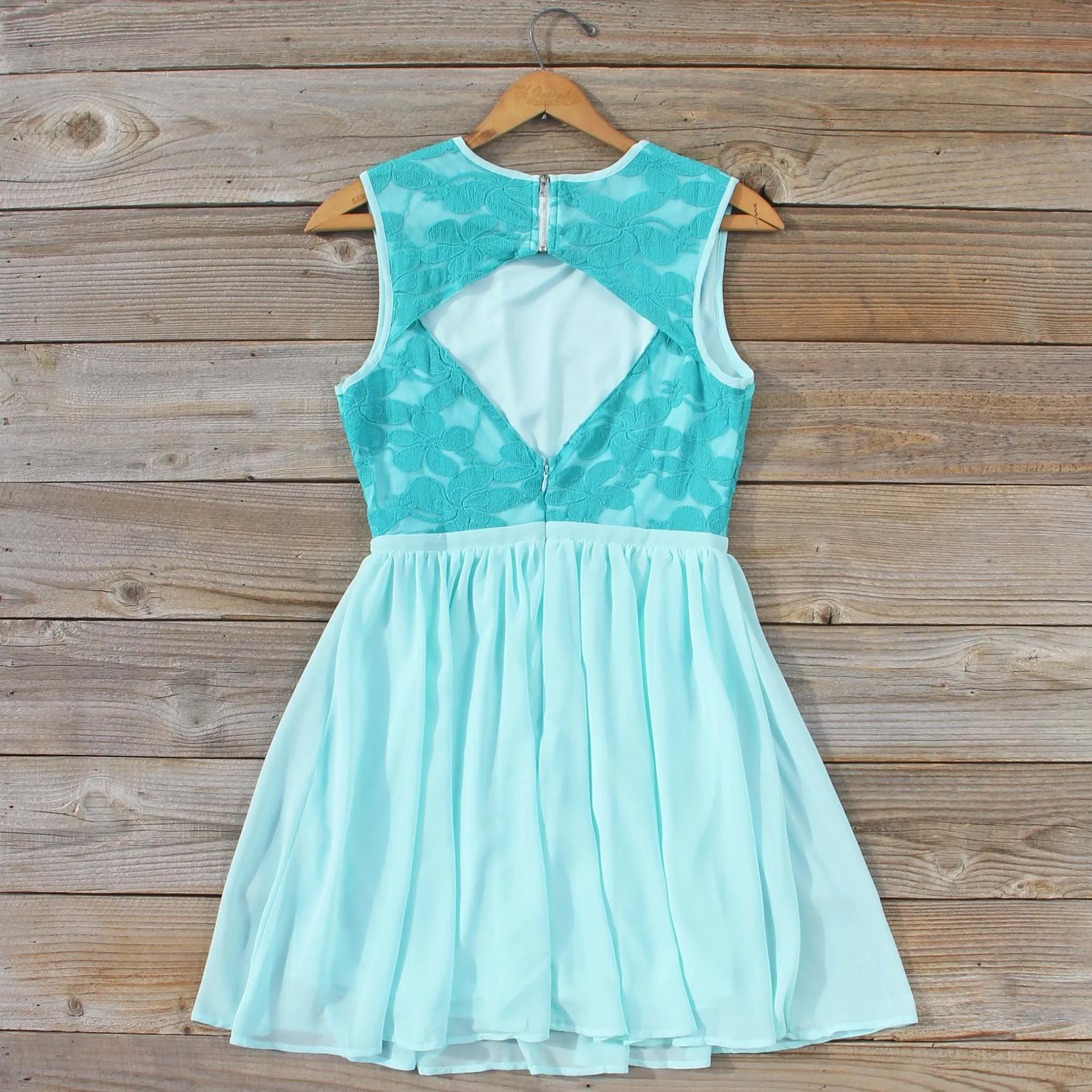 Shadow Dance Dress in Sky