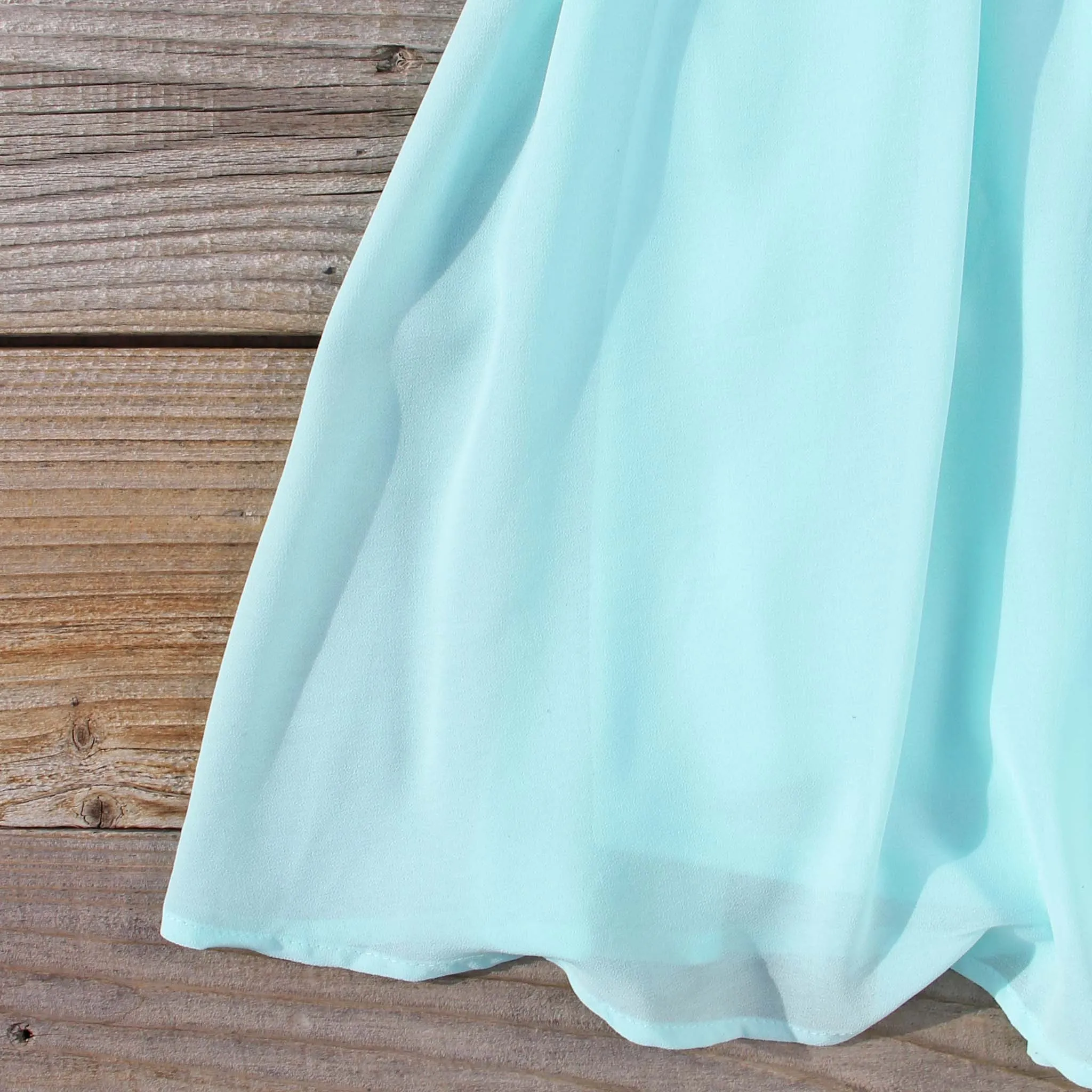 Shadow Dance Dress in Sky