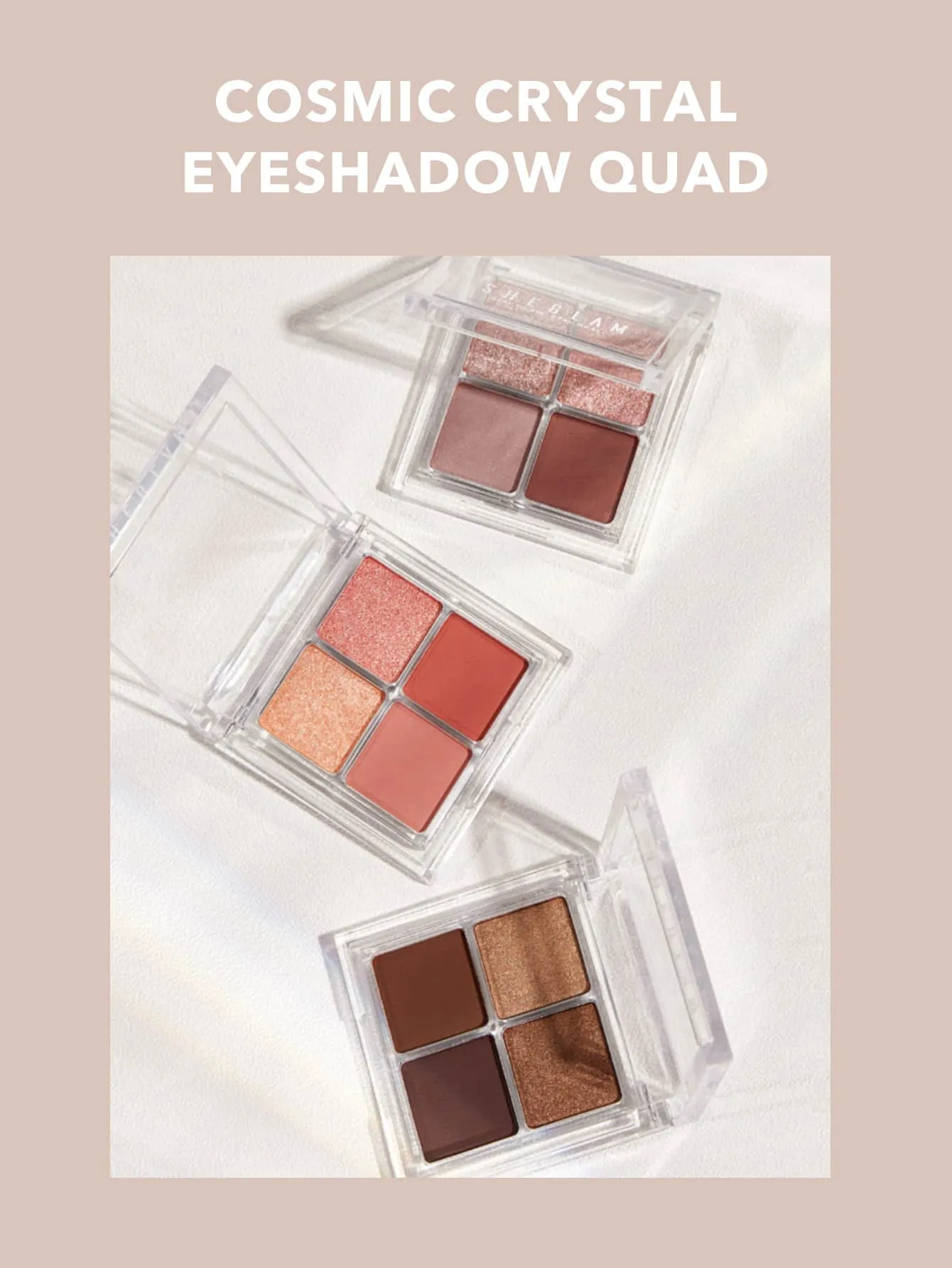 SHEGLAM Cosmic Crystal Eyeshadow Quad Spellbound