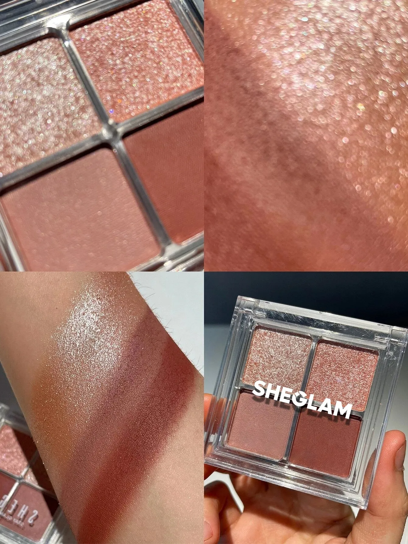 SHEGLAM Cosmic Crystal Eyeshadow Quad Spellbound