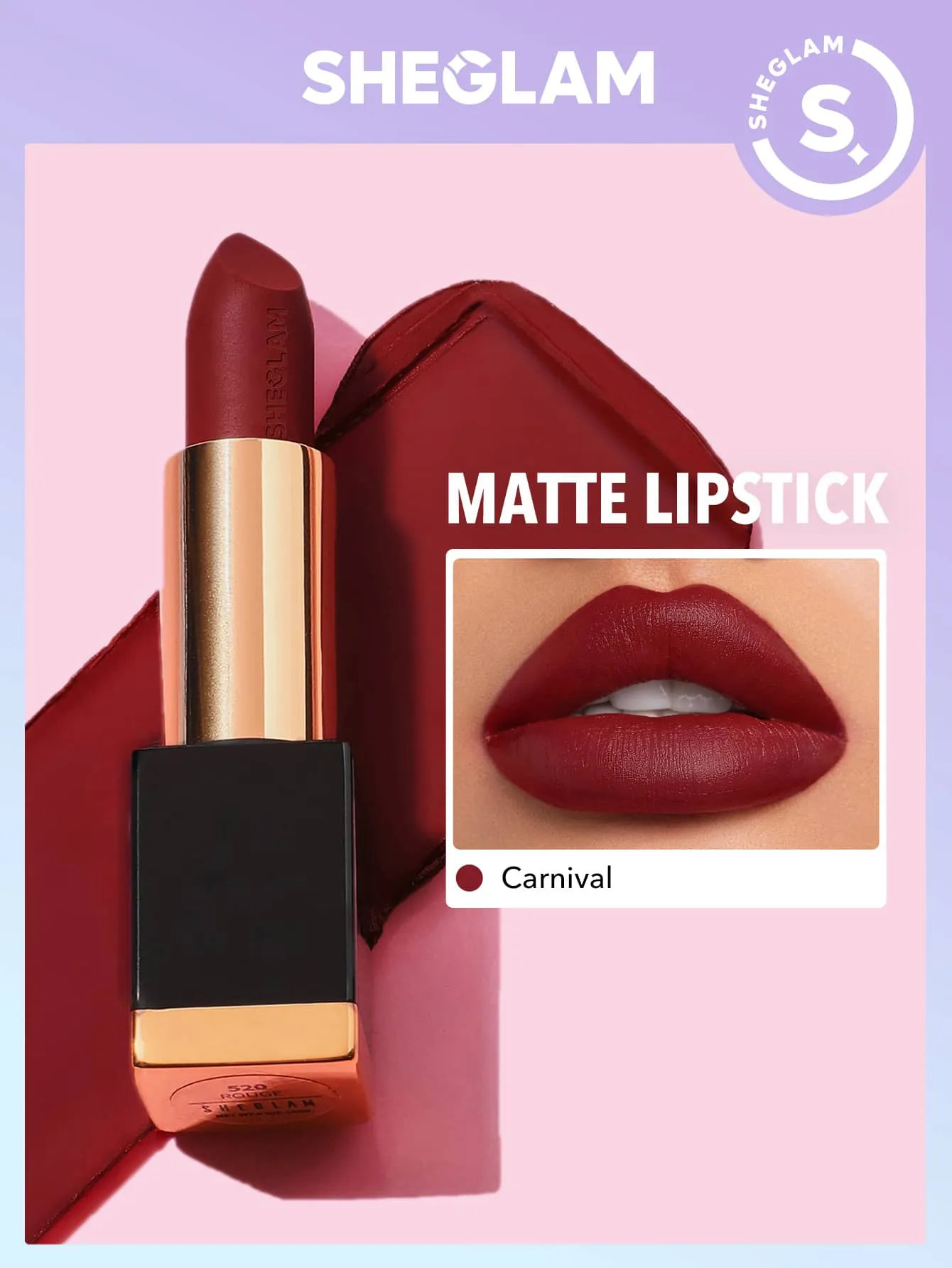 SHEGLAM Matte Allure Lipstick Rendevous