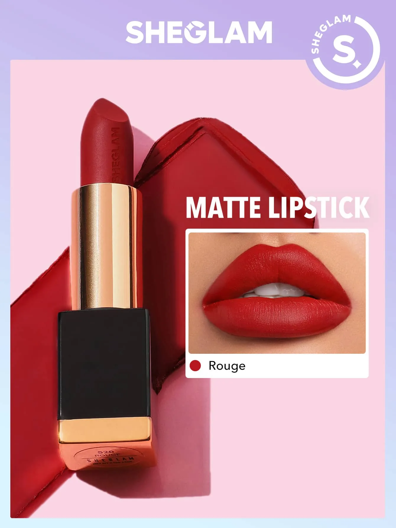 SHEGLAM Matte Allure Lipstick Rendevous