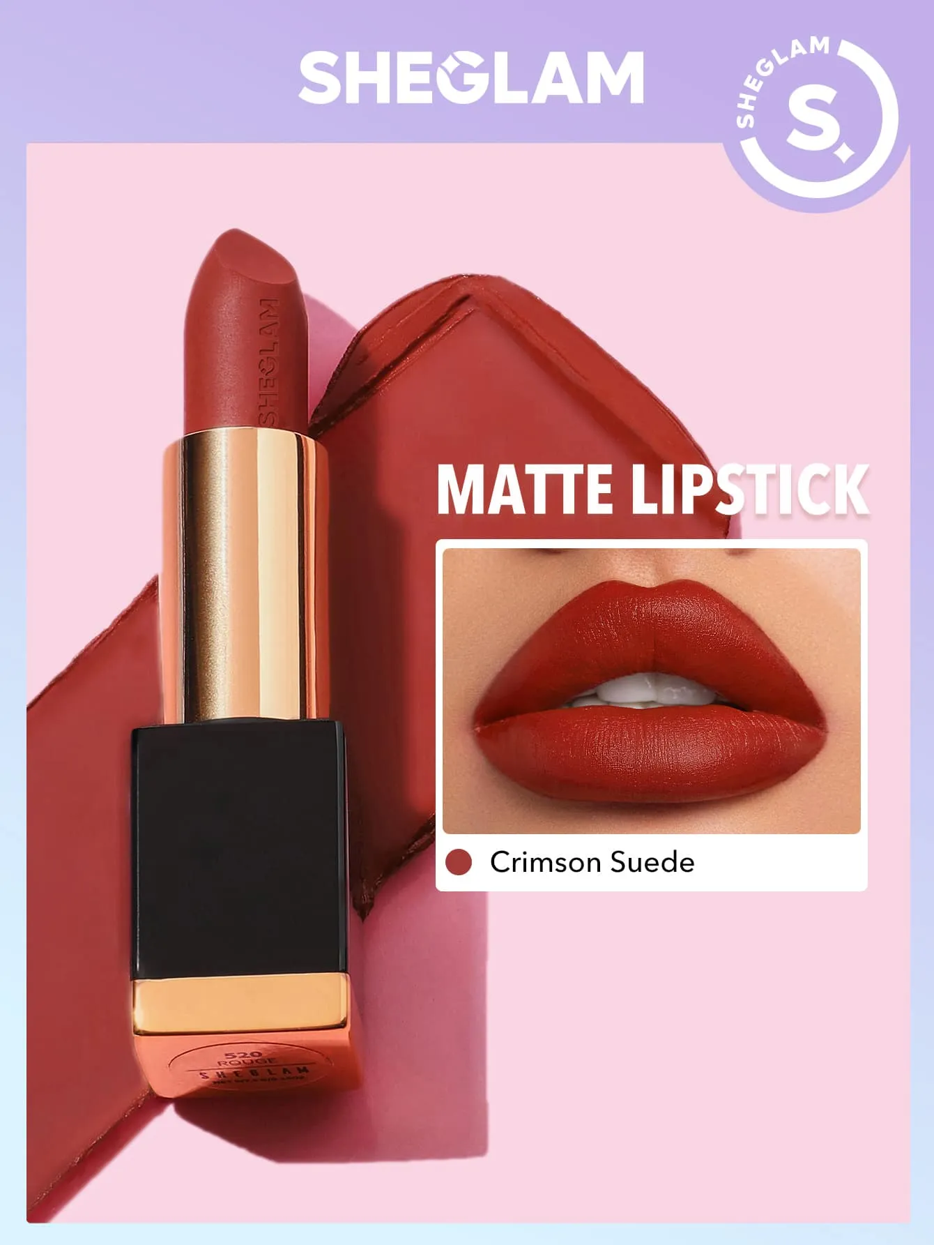 SHEGLAM Matte Allure Lipstick Rendevous