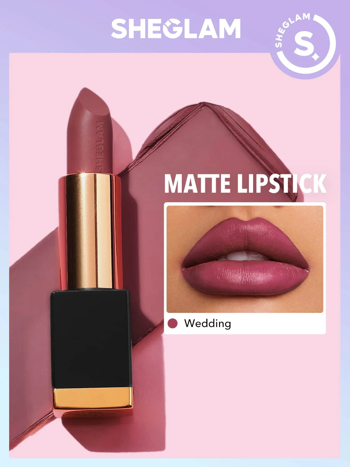 SHEGLAM Matte Allure Lipstick Rendevous