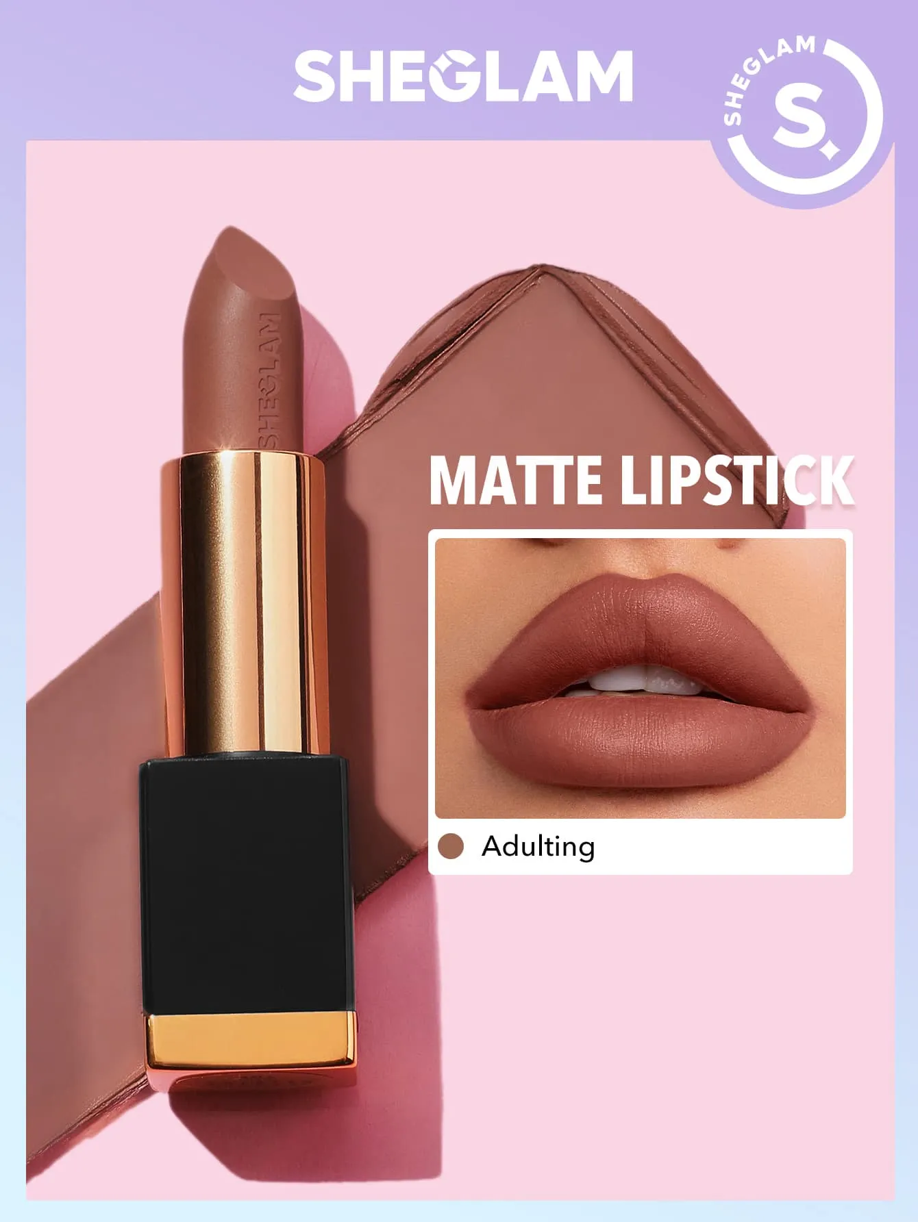 SHEGLAM Matte Allure Lipstick Rendevous