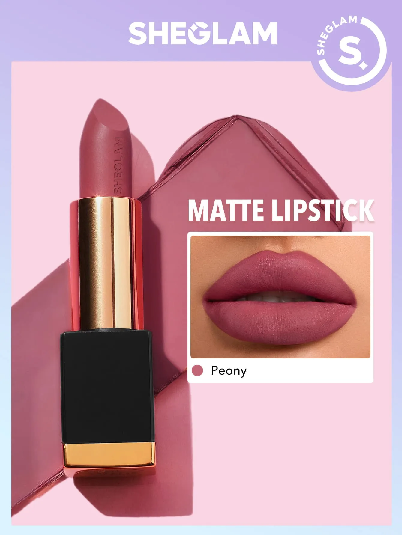 SHEGLAM Matte Allure Lipstick Rendevous